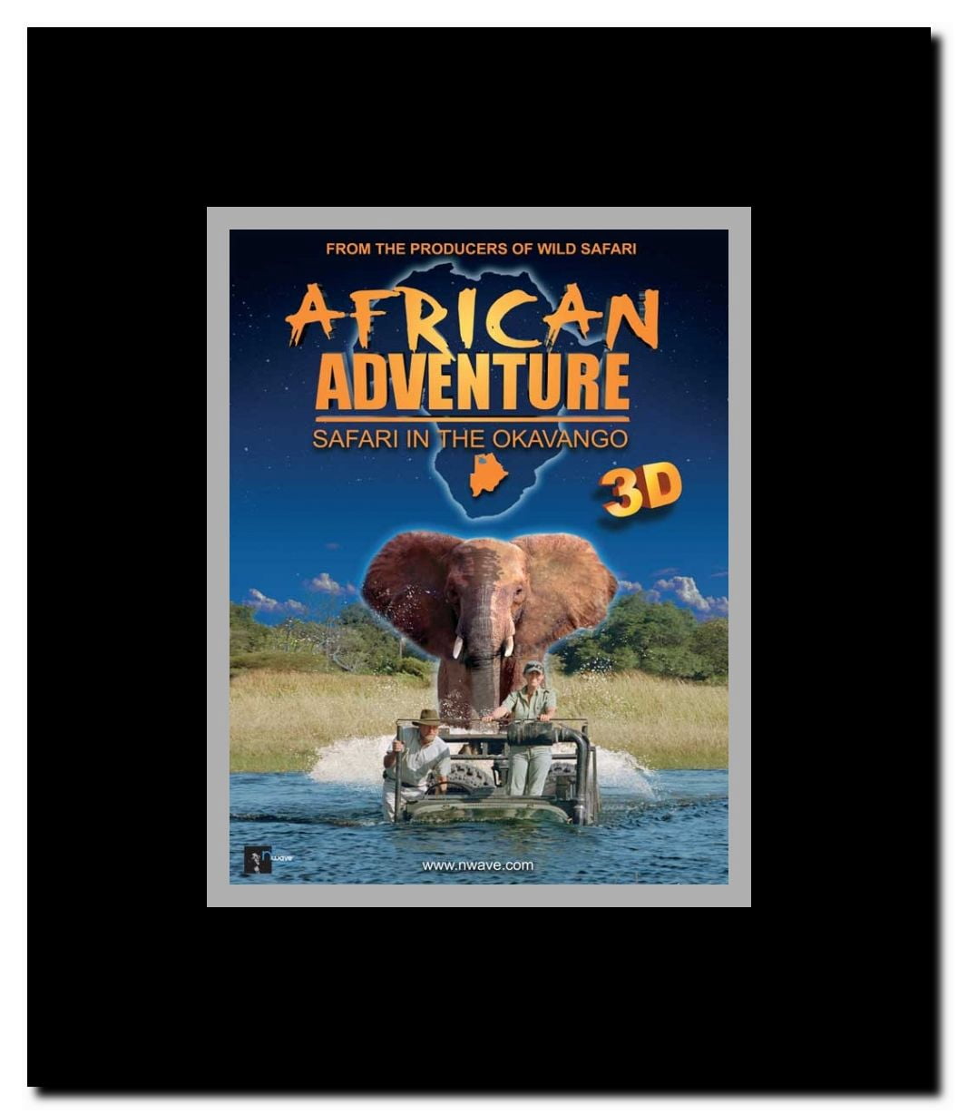 African Adventure: Safari in the Okavango Framed Movie Poster