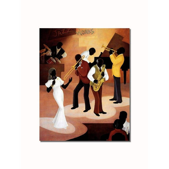 <new_title>Jazz Works Night Club Wall Picture 8x10 Art Print</new_title>