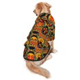 African American Ethnic Tribal Style Print Dog Costumes Puppy Hoodies