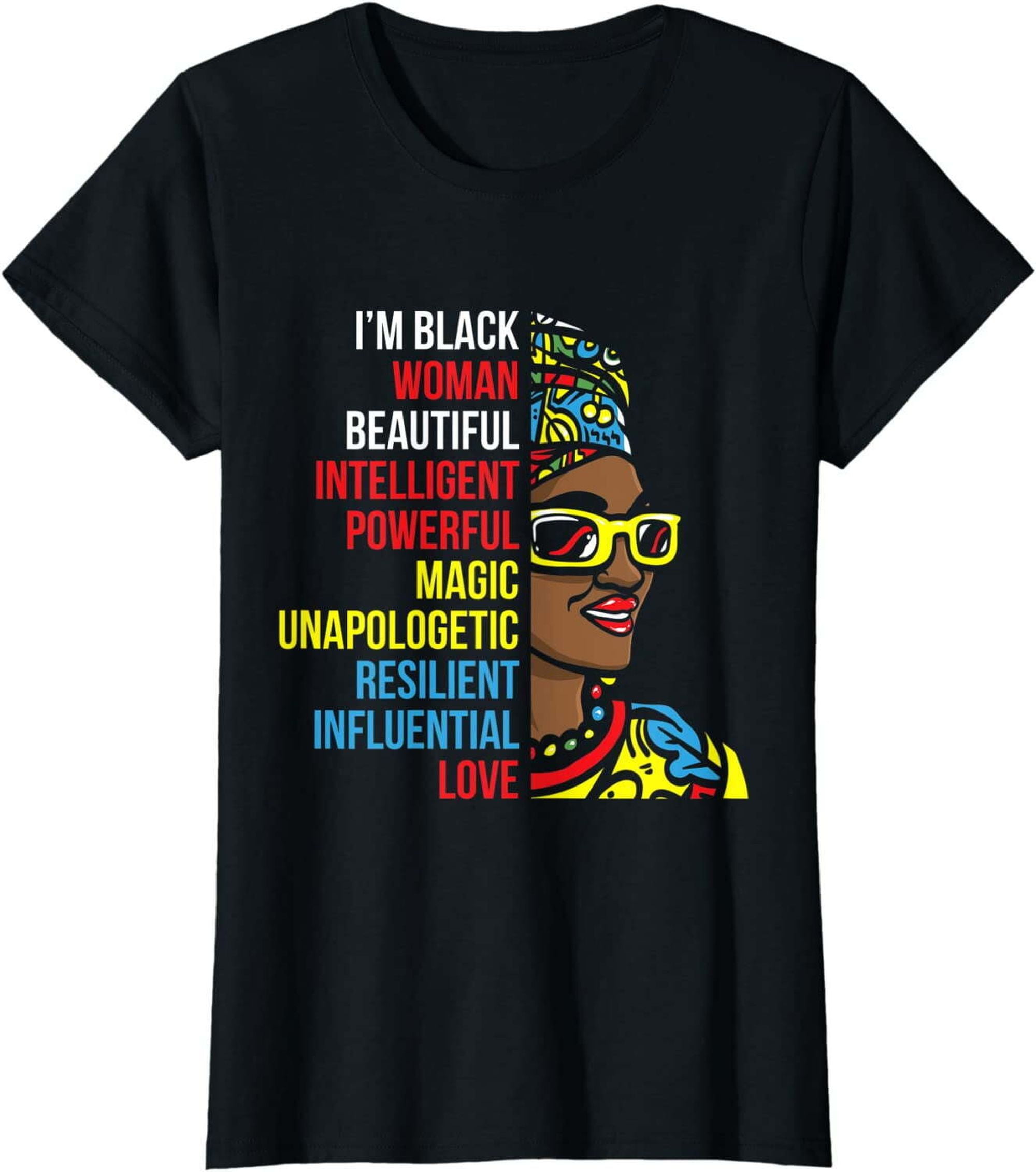 African American Excellence Tee: Honoring Black History Month - Walmart.com