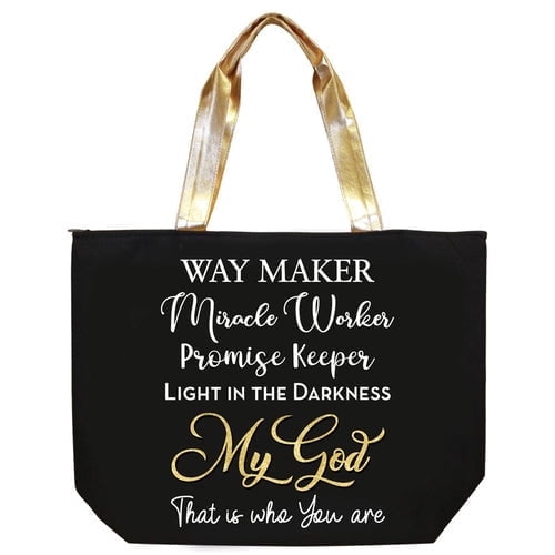 African American Expressions - Waymaker Canvas Bag - Hand Bag