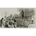 thumbnail image 1 of African American Freedmen In A Prayer Meeting After The End Of The U.S. Civil War. After Emancipation History, 1 of 2