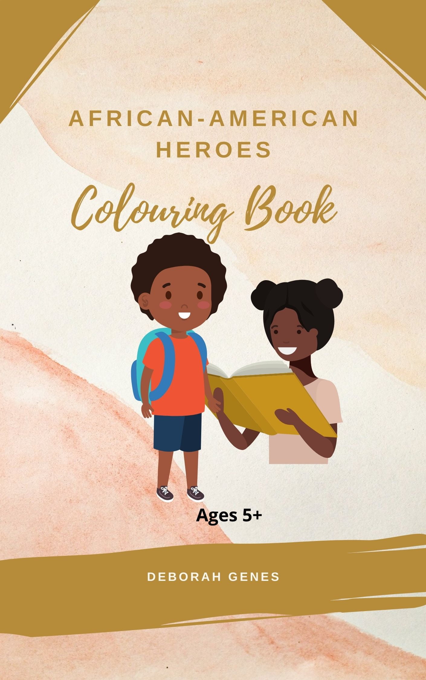 African American Heroes Coloring Book - Walmart.com
