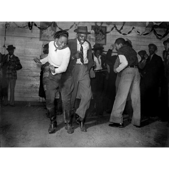 African American Juke Joint History (36 x 24)