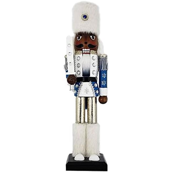 African American Nutcracker, Snow Fantasy$$Home Decor, Kitchen, & Other