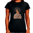 thumbnail image 1 of African American Shirt for Educated Strong Black Woman Queen Womens T Shirts, 1 of 5