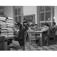 thumbnail image 1 of African American Students Reading In The Library Of Bethune-Cookman College. Feb. 1943 Photo By Gordon Parks. History (36 x 24), 1 of 1