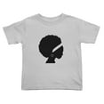 thumbnail image 1 of African American Women Funny Toddler T Shirts for Boys Girls (Gray, 4T), 1 of 5