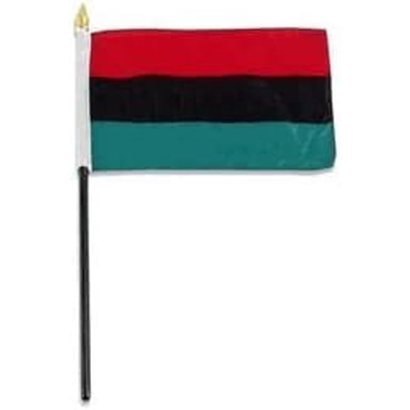 Online Stores African American Flag 4 x 6 inch