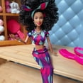 thumbnail image 1 of African AmericanDollunder $5! Xqxayjr African AmericanDoll, 12 inch Vinyl Reborn KidsDoll, Long Sleeve FashionDoll, Movable Hands Feet, Gift forKids, RealisticDollToy, 1 of 6