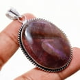 thumbnail image 1 of African Amethyst Gemstone Handmade Fashion Ethnic Pendant Jewelry 2.3" SA 752, 1 of 2