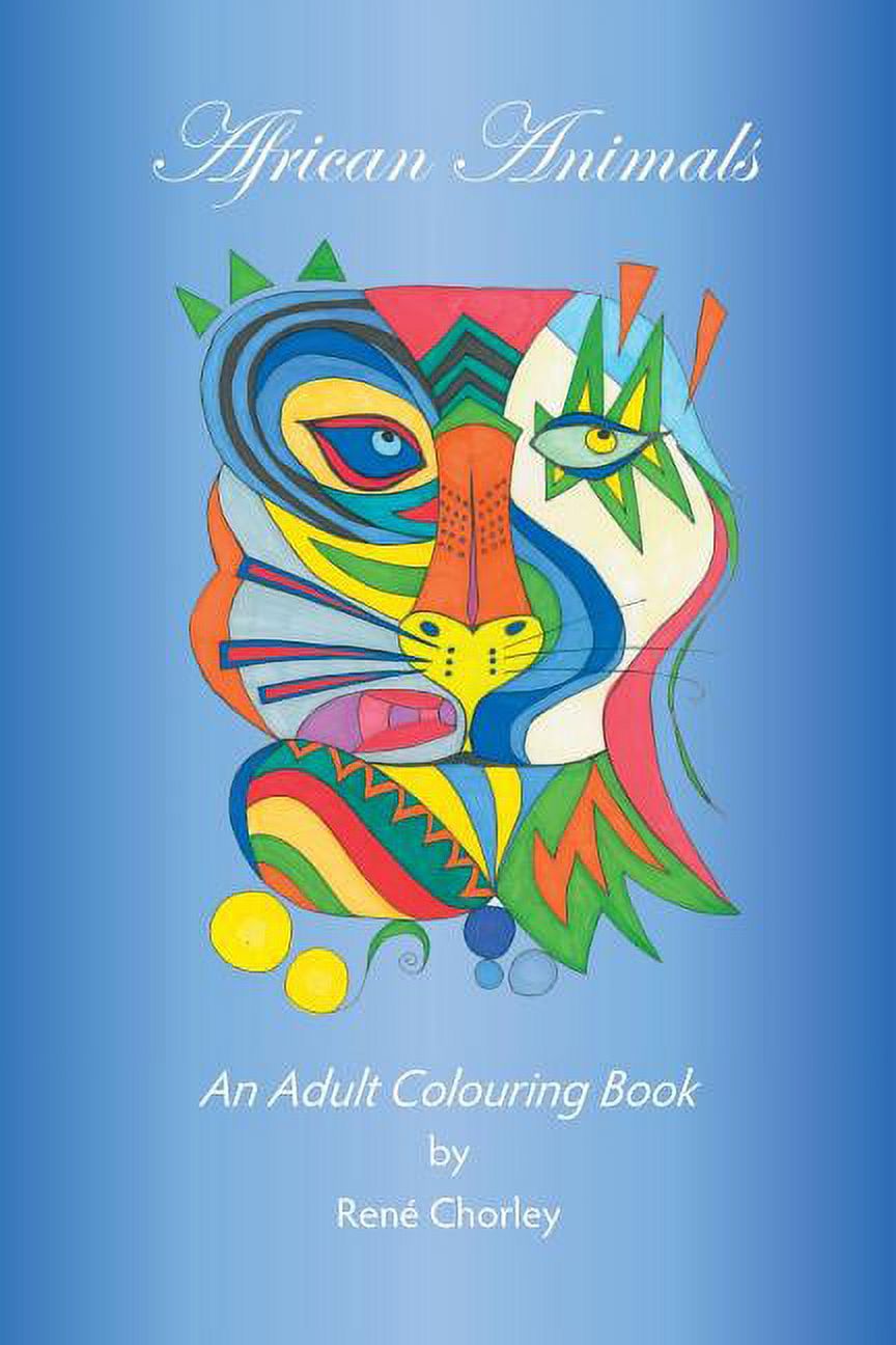 African Animals: An Adult Colouring Book (Paperback)