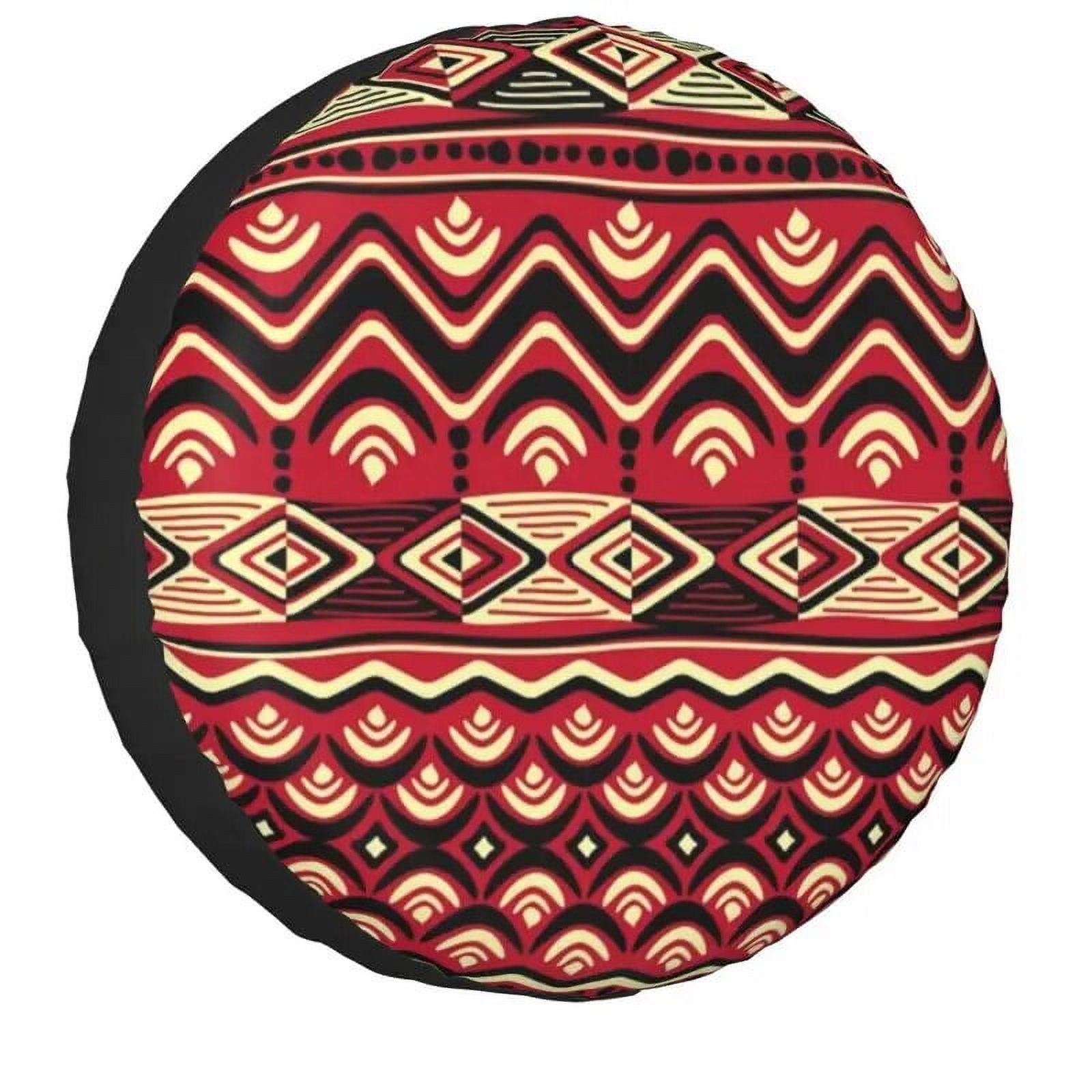 African Ankara Print Inspired Art Tire Cover 4WD 4x4 Spare Wheel