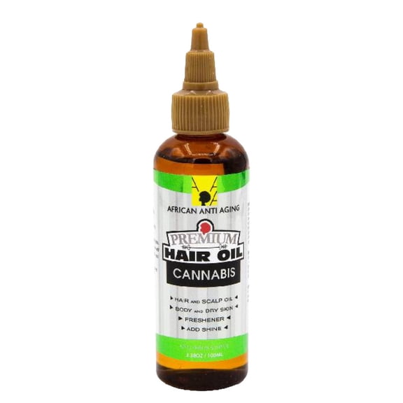 African Anti Aging Premium Hair Oil - Cannabis