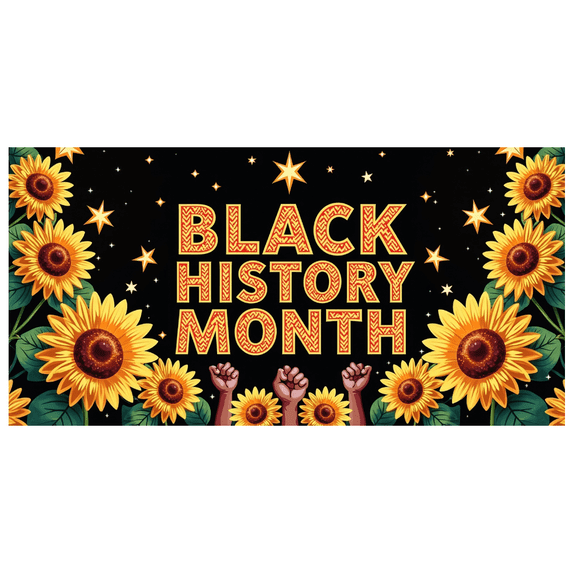 African Art Inspired Black History Month Celebration Backdrop Banner Historical Commemoration Educational Display Festival Party Photography Props Decor