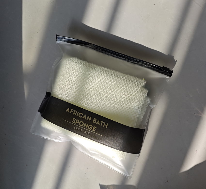 African Bath Sponge African Net Long Net Bath Sponge Exfoliating Shower ...