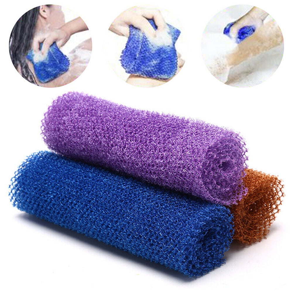 African Bath Sponge African Net Long Net Bath Sponge Exfoliating Shower ...