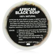 African Black Soap paste 16 oz - Made with pure Raw African Black soap - Free of all chemicals