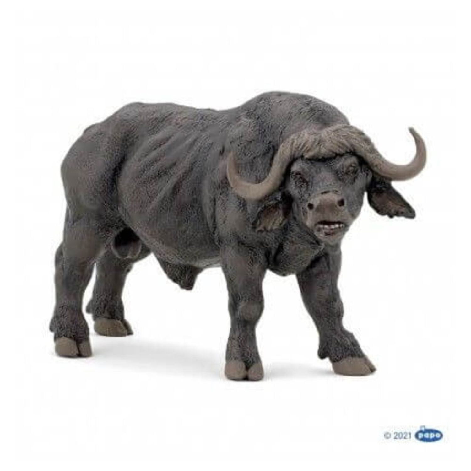 Papo African Buffalo Hand Painted Figurine - Heirloom Quality ...