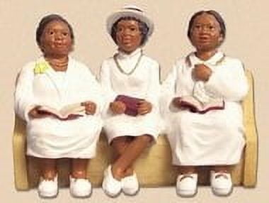 African Church Pews Figurines Deaconess Board