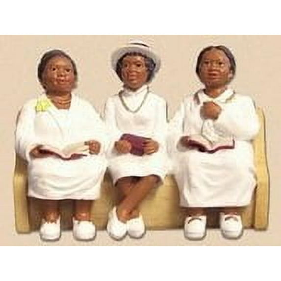 African Church Pews Figurines Deaconess Board