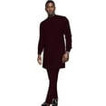 thumbnail image 1 of African Dashiki Suits for Men 2 pcs Mens African Outfits Top and Pant Slim Fits Nigerian Clothing Prom Wedding Wear, 1 of 3
