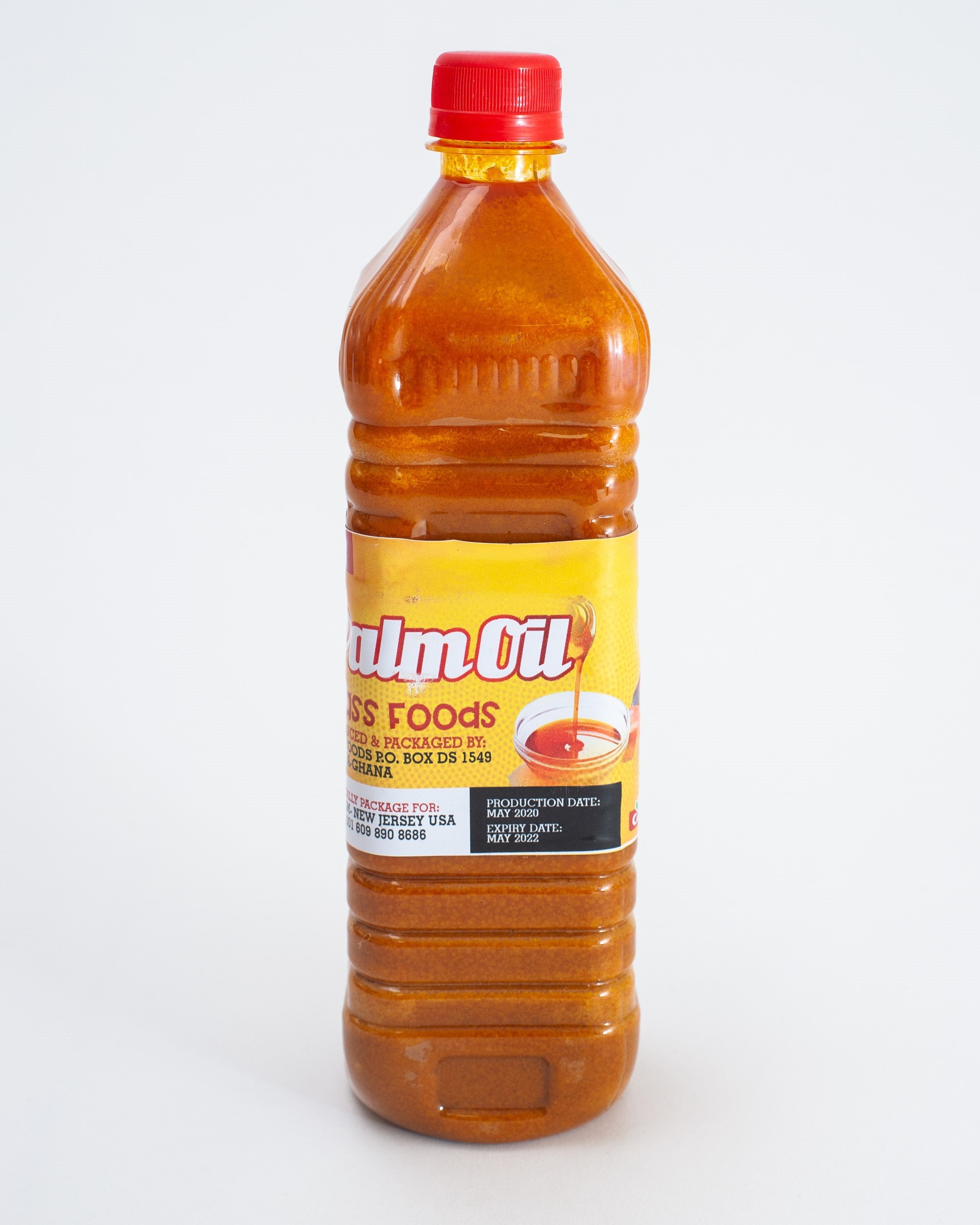 African Delights Torborgee Palm Oil 3 Liters, Size: One Size