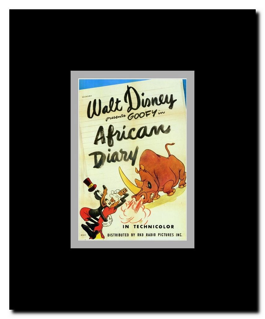 African Diary Framed Movie Poster