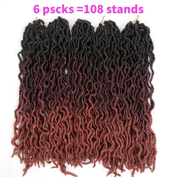 African Dreadlocks Crochet Wigs for Men Women Natural Look High Temperature Fiber Hair Extensions Medium Long Length