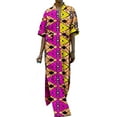 thumbnail image 1 of African Dress for Women Half Sleeve Vestidos Lady Dress with Pocket Party Clothing KG001, 1 of 2