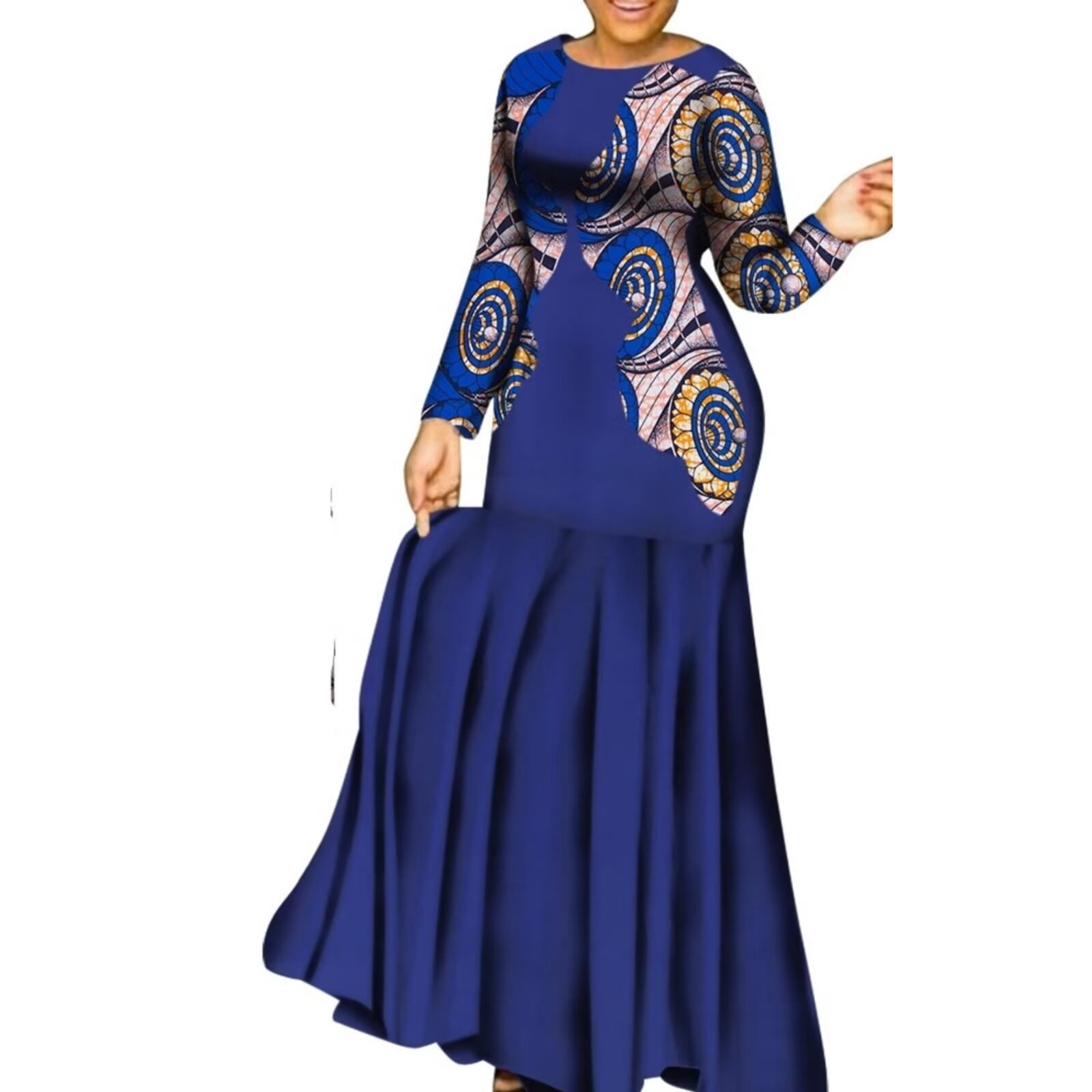 maxi blue dress Lissandra Blue Formal Maxi Dress - US 4 main image 1