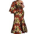 thumbnail image 1 of African Dresses For Plus Size Women 4XL One Sleeve Clothing WY8237, 1 of 5