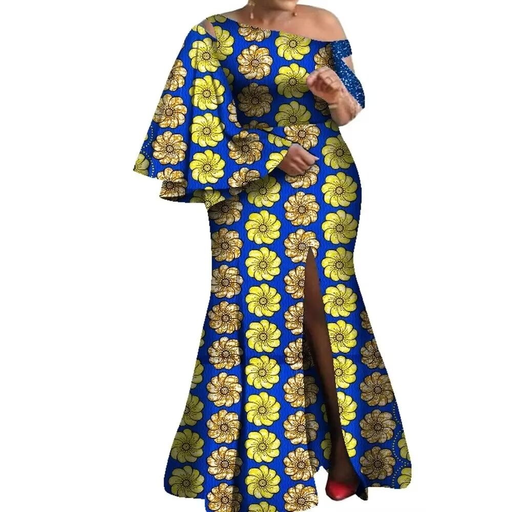Black Maxi Dresses Africa Clothing African Dresses For Women Muslim Long  Dress High Quality Length Fashion African Dress Lady - African Boutique