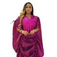 thumbnail image 1 of African Dresses For Women Luxury Boubou Material Rich Embroidery Design Long Dress, 1 of 2