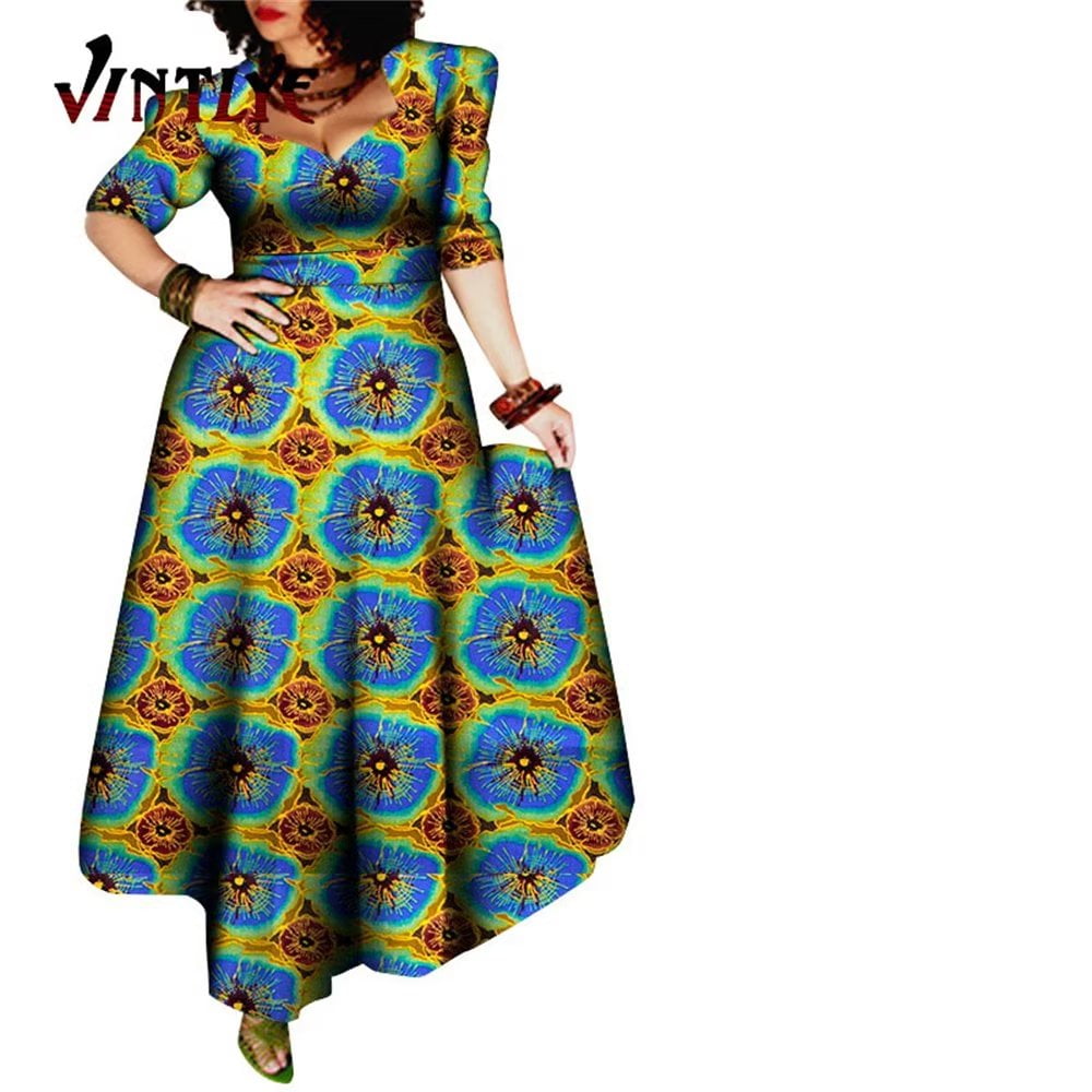 Elegant african shop dress