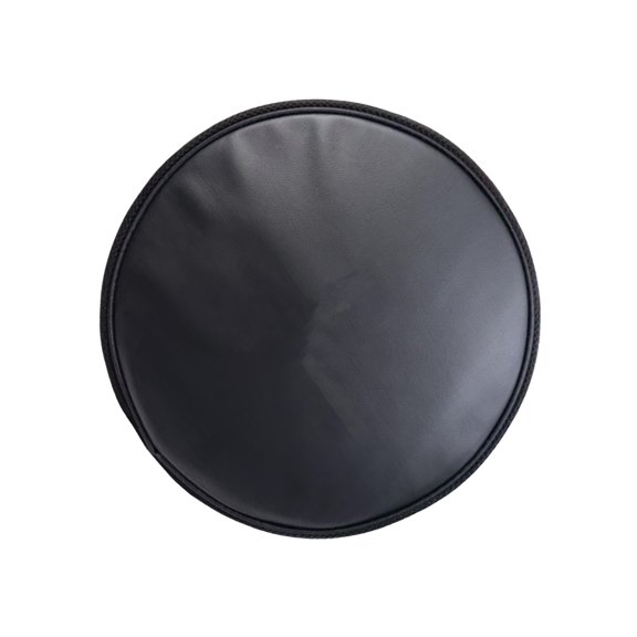 African Drum Skin Saver Dusts Cover Black Drum Head Protector Percussion Instrument Accessory Easy to Installation