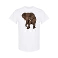 thumbnail image 1 of African Elephant Cartoon T-Shirt Men -Image by Shutterstock, Male Large, 1 of 2