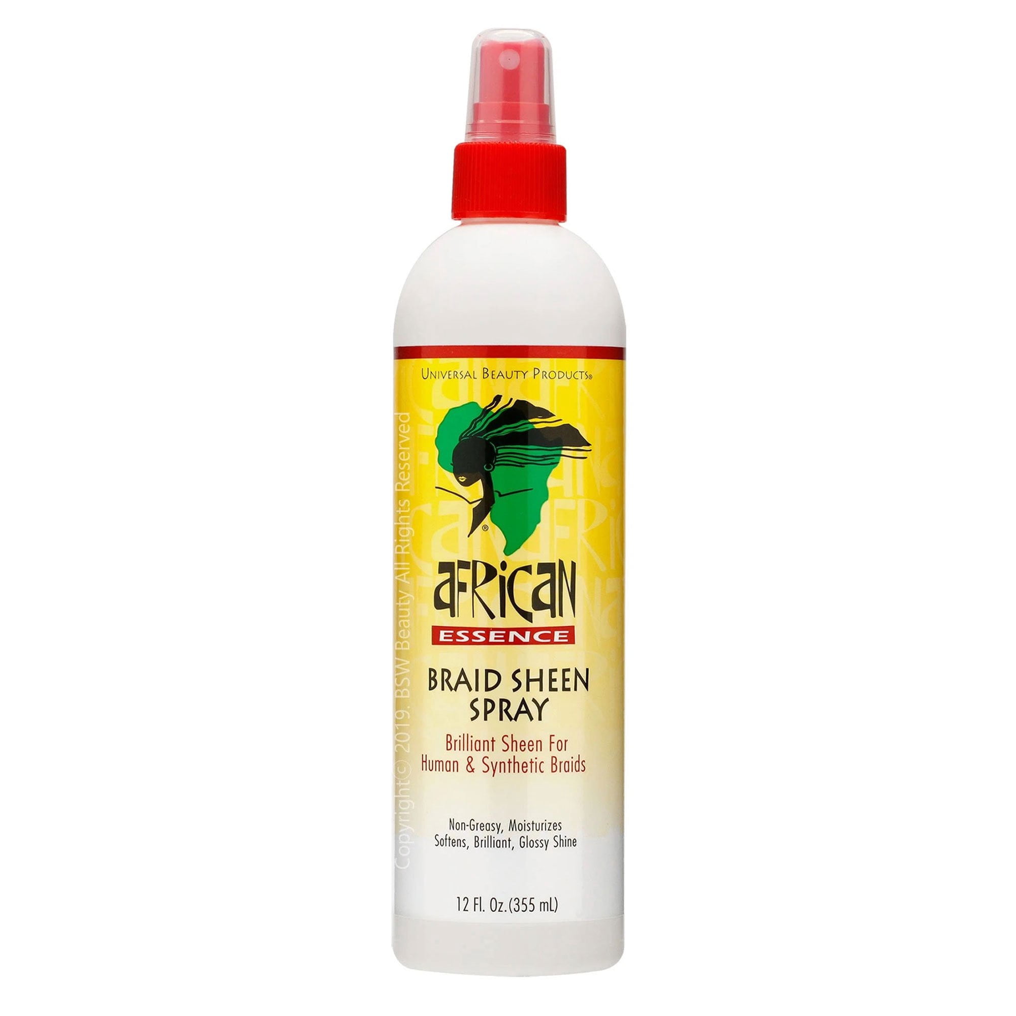 AFRICAN ESSENCE Braid Sheen Spray (12oz) AFRICAN ESSENCE Braid Sheen Spray (12oz)