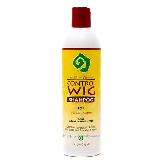 African Essence Control Wig Shampoo For Human And Synthetic Hair, 12 Oz, Pack of 6
