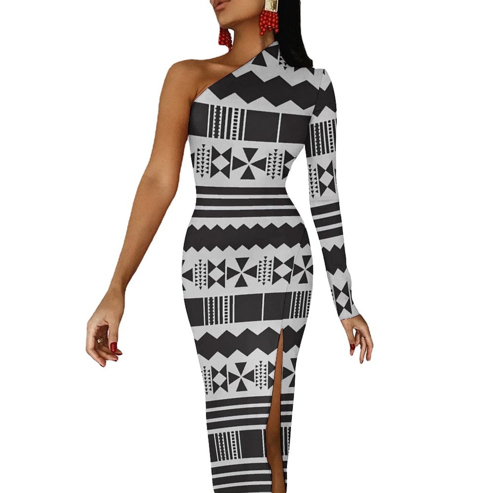 kente bodycon dress New in African Print Kente Corset Midi Dress