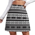 thumbnail image 1 of African Ethnic Skirt Woman Kente Ghana Trendy Mini Skirts Summer Street Wear High Waist De, 1 of 7
