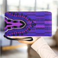 thumbnail image 1 of African Ethnic Tribe Women's Wallet Leather Ladies Purse Zipper Slim Card Holder Wristlet Wallets for Girls Coin Bag, 1 of 7