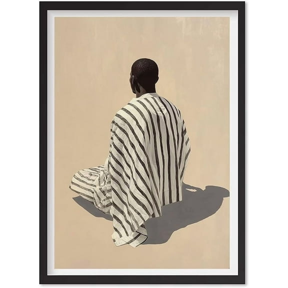 African Ethnic Wall Art , Ethnic Art Print , Afrocentric Wall Art , Traditional African Art , Black Art Prints , Extra Large Wall Art Poster
