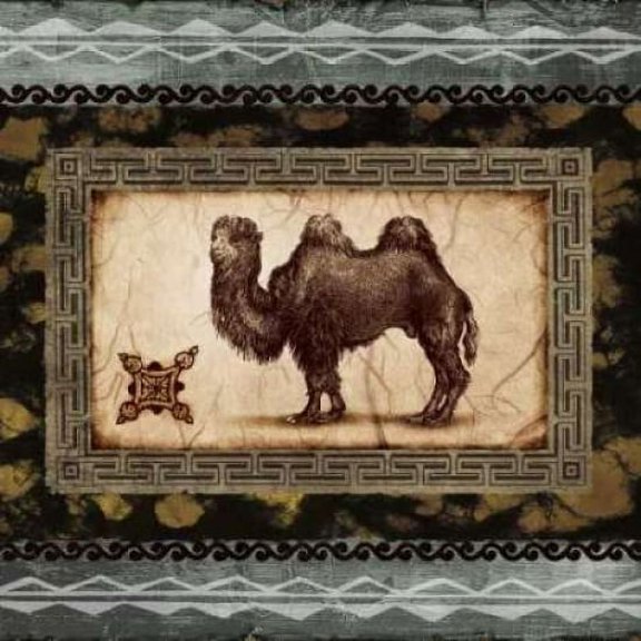 African Expression Square I Canvas Art - Michael Marcon (24 x 24)