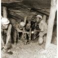thumbnail image 1 of African Gold Miners Developing A Drift History (18 x 24), 1 of 2
