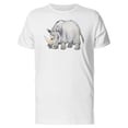 thumbnail image 1 of African Gray Rhino T-Shirt Men -Image by Shutterstock, Male 4X-Large, 1 of 4