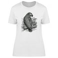 thumbnail image 1 of African Grey Parrot T-Shirt Women -Image by Shutterstock, Female Large, 1 of 2