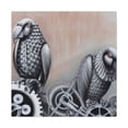 thumbnail image 1 of "African Greys Steampunked" - Canvas, 1 of 25