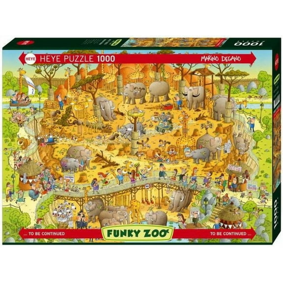 Heye Puzzle 1000 pieces - African Habitat