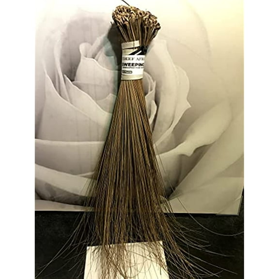 African Handcrafted Sweeping Broom 32" Long